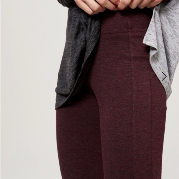 Ann Taylor Loft Seamed Ponte Leggings 